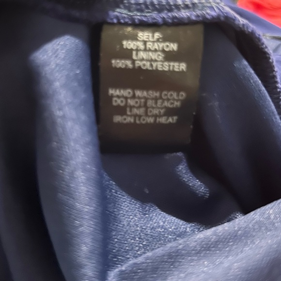 Lulu’s blue sleeveless wrap front side sash tie romper with surplice neckline Sm - Picture 5 of 8